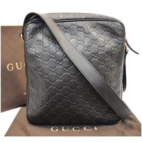 guccissima messenger bag